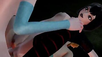 хентай монстр 3д,манга демон